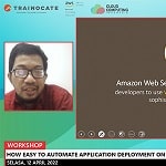AWS Champion & Authorized Instructor Trainocate  Indonesia Furqon Mauladani memaparkan beberapa fitur layanan yang tersedia pada Amazon Web Services