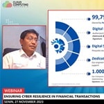 Webinar Ensuring Cyber Resilience in Financial Transactions - Peruri