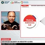 Kepala POPTIKJI BSSN Memaparkan Making Indonesia 4.0 