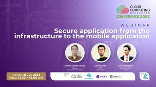Secure application from the infrastructure to the mobile application