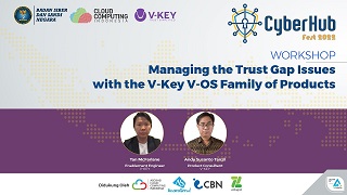 Managing the Trust Gap Issues with the V-Key V-OS Family of Products