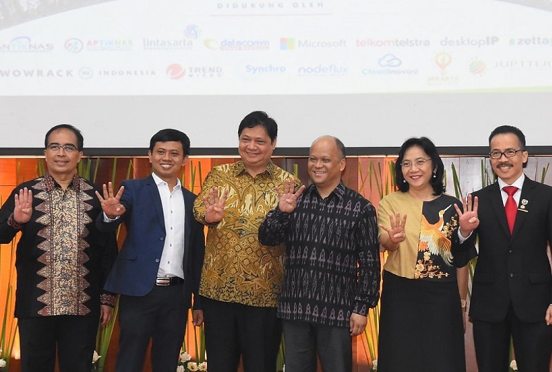 Foto Bersama Acara Making Indonesia 4.0 Conference @ Kementerian Perindustrian